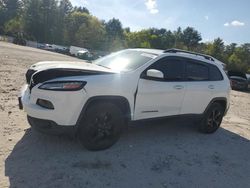 Vehiculos salvage en venta de Copart Mendon, MA: 2017 Jeep Cherokee Limited