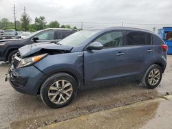 KIA Sportage lx salvage cars for sale: 2015 KIA Sportage LX