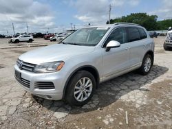 Salvage cars for sale at Oklahoma City, OK auction: 2014 Volkswagen Touareg V6 TDI