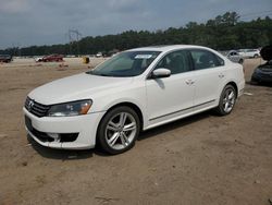 Salvage cars for sale at Greenwell Springs, LA auction: 2014 Volkswagen Passat SEL