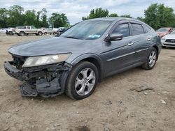 Honda Crosstour exl salvage cars for sale: 2012 Honda Crosstour EXL