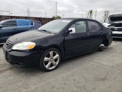 Salvage cars for sale at Wilmington, CA auction: 2003 Toyota Corolla CE