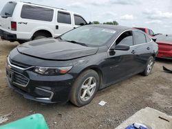 Salvage cars for sale at Chicago Heights, IL auction: 2016 Chevrolet Malibu LS