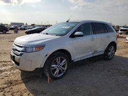 Salvage cars for sale at Houston, TX auction: 2013 Ford Edge Limited