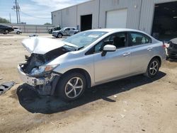 Salvage cars for sale at Jacksonville, FL auction: 2015 Honda Civic SE