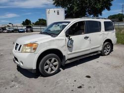 Salvage cars for sale from Copart Orlando, FL: 2011 Nissan Armada SV
