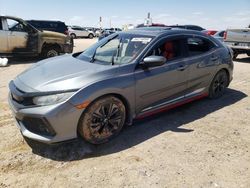Salvage cars for sale at Amarillo, TX auction: 2018 Honda Civic EX