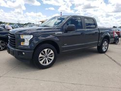 Salvage cars for sale at Grand Prairie, TX auction: 2017 Ford F150 Supercrew