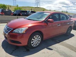 Nissan Sentra Vehiculos salvage en venta: 2015 Nissan Sentra S