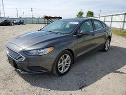 Vehiculos salvage en venta de Copart Chicago Heights, IL: 2018 Ford Fusion SE