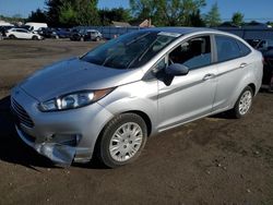 Salvage cars for sale at Finksburg, MD auction: 2017 Ford Fiesta S