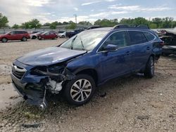 Salvage cars for sale from Copart Louisville, KY: 2021 Subaru Outback Premium