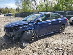 Vehiculos salvage en venta de Copart Candia, NH: 2017 Nissan Sentra S