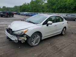 Salvage cars for sale at Ellwood City, PA auction: 2013 Subaru Impreza Limited