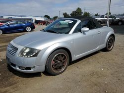 Salvage cars for sale from Copart San Diego, CA: 2001 Audi TT Quattro