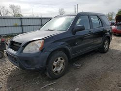 Honda crv salvage cars for sale: 2005 Honda CR-V LX