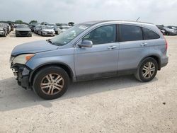 Salvage cars for sale from Copart San Antonio, TX: 2010 Honda CR-V EXL