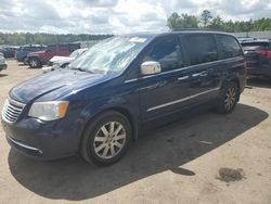 Salvage cars for sale at Harleyville, SC auction: 2012 Chrysler Town & Country Touring L