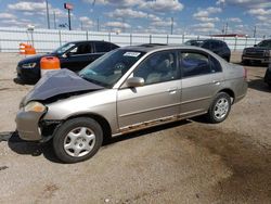 Salvage cars for sale at Greenwood, NE auction: 2001 Honda Civic EX