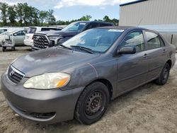 Salvage cars for sale at Spartanburg, SC auction: 2006 Toyota Corolla CE