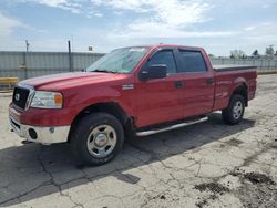 Salvage cars for sale at Dyer, IN auction: 2007 Ford F150 Supercrew