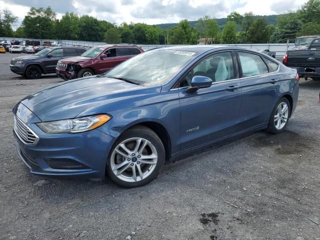 2018 Ford Fusion SE Hybrid