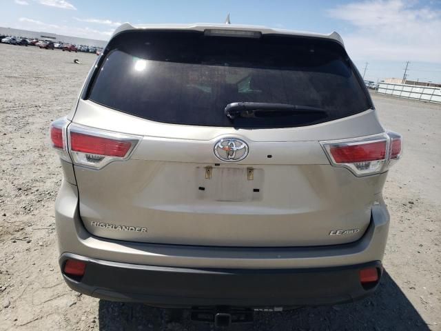 2016 Toyota Highlander LE