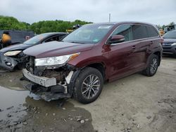 Toyota Highlander se Vehiculos salvage en venta: 2018 Toyota Highlander SE