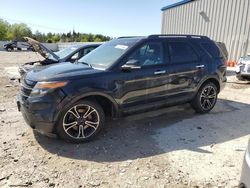 Ford Explorer salvage cars for sale: 2014 Ford Explorer Sport