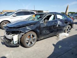 Salvage cars for sale at Grand Prairie, TX auction: 2021 Mercedes-Benz CLA 250