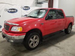 Salvage cars for sale from Copart Avon, MN: 2001 Ford F150 Supercrew