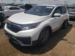 Salvage cars for sale from Copart Elgin, IL: 2021 Honda CR-V Touring