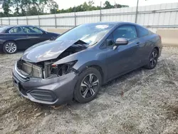 Salvage cars for sale from Copart Spartanburg, SC: 2015 Honda Civic EX