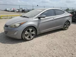 Salvage cars for sale at Houston, TX auction: 2014 Hyundai Elantra SE