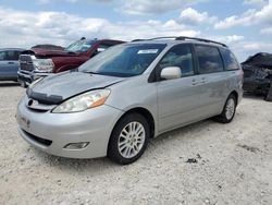 Salvage cars for sale at Temple, TX auction: 2007 Toyota Sienna XLE