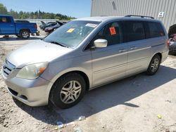 Salvage cars for sale at Franklin, WI auction: 2005 Honda Odyssey EX