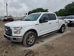 Salvage cars for sale from Copart Oklahoma City, OK: 2015 Ford F150 Supercrew