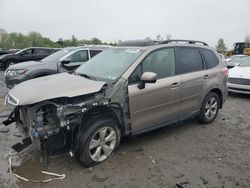 Salvage cars for sale from Copart Duryea, PA: 2016 Subaru Forester 2.5I Premium