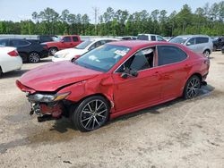 Salvage cars for sale at Harleyville, SC auction: 2021 Toyota Camry SE