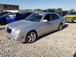 Salvage cars for sale from Copart Kansas City, KS: 2001 Mercedes-Benz E 430