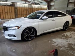 Honda Accord Sport salvage cars for sale: 2020 Honda Accord Sport