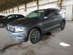 Volkswagen salvage cars for sale: 2020 Volkswagen Tiguan SE