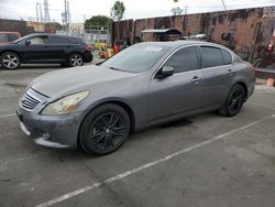 Salvage cars for sale at Wilmington, CA auction: 2012 Infiniti G25 Base