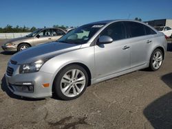 Chevrolet Cruze ltz salvage cars for sale: 2015 Chevrolet Cruze LTZ