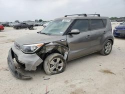 Salvage cars for sale at San Antonio, TX auction: 2017 KIA Soul