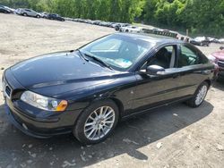 Salvage cars for sale at Marlboro, NY auction: 2007 Volvo S60 2.5T