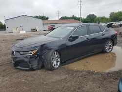 Salvage cars for sale from Copart Columbus, OH: 2021 Acura TLX