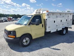 Salvage trucks for sale at Loganville, GA auction: 2013 GMC Savana Cutaway G4500