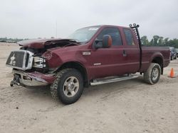 Salvage cars for sale at Houston, TX auction: 2006 Ford F250 Super Duty