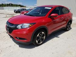 Salvage cars for sale at Franklin, WI auction: 2018 Honda HR-V EX